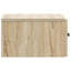 34.5cm W Manufactured Wood Bedside Table-1809141110