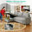 77.2" Upholstered Convertible Sleeper Sofa Bed -191795341