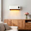 Living And Home 2000 Watt 6824 BTU Electric Panel Space Heater with Adjustable Thermostat and with Digital Display