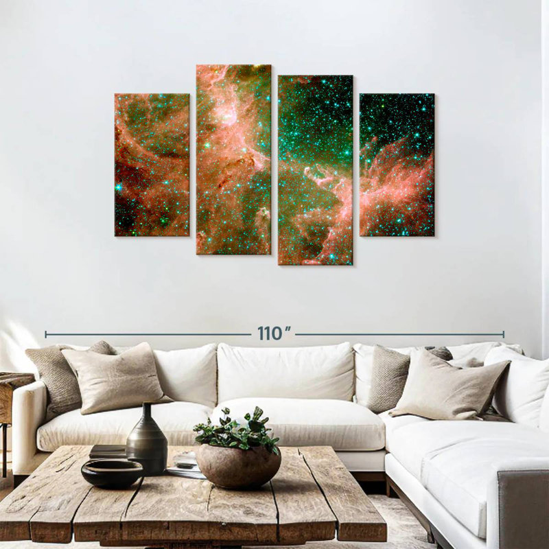 Eagle Nebula, 48" H x 75" W