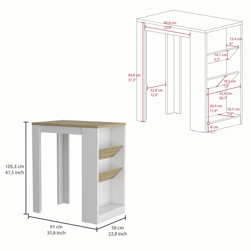 Îlot de cuisine polyvalent avec rangement pratique et attrait élégant pour chaque maison