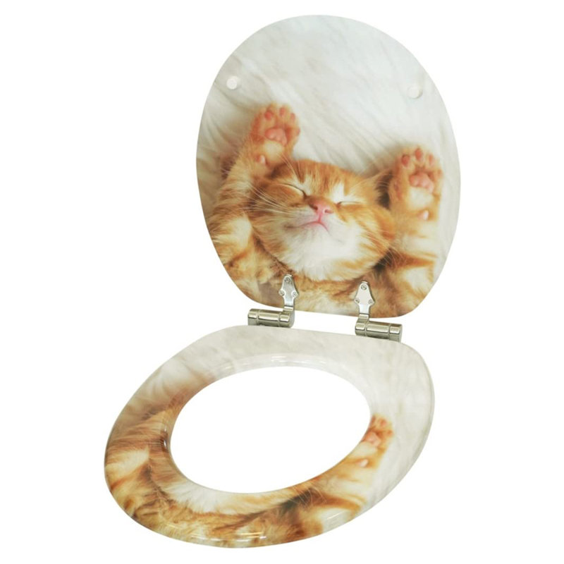 Round Toilet Seat and Lid