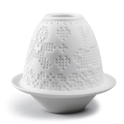 Cross-Stitch Lithophane 3.54" Novelty Light