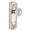 Grandeur Parthenon Plate Privacy with Versailles Crystal Door Knob-1231613343-1227655624