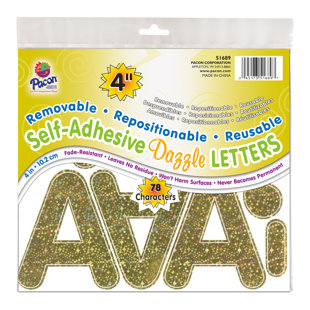 Self-Adhesive Letters