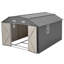 Remise de rangement extérieure en métal l 10 pi. X P 12 pi. Avec structure de plancher et fenêtres (120 pi. Ca.)-133420921