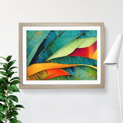 Jungle Flowers Vol.2 - Framed Print