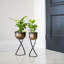 Kensington Metal Planter on Stand-1588714174