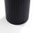 Black Finish Fir and MDF Wood Accent Round Table