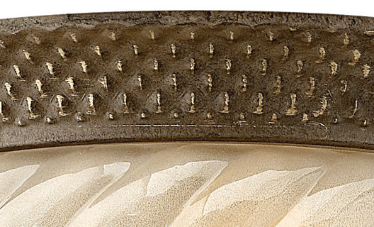 Plantation 2-Light Flush Mount, Incandescent, Standard