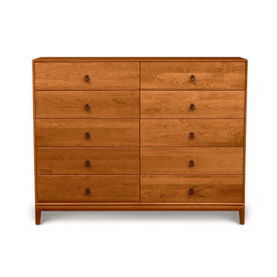 Mansfield 10 - Drawer Solid Wood Dresser