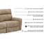Matsuda 3-Piece Power Reclining Sectional Sofa