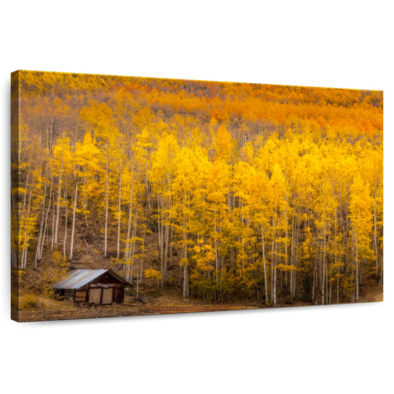 Alvord Aspen Forest Cabin, 30" H x 45" W