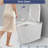 Smart Toilet With Bidet, Auto Open And Close Feature, Heated Seat, Warm Water Dry, Foot Sensor, Fountain Washing Modes, Adjustable Temp, , Dryer Side Button Memory, High - Quality Ceramics Automatic