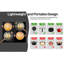 7000W Built-in Touch Control Electric Induction Ceramic Hob 4 Zone Cooker