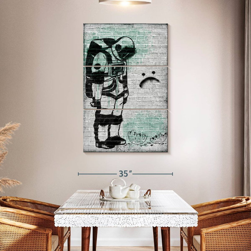 Oberle Moon Tragedy, 50" H x 32" W
