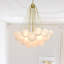 Aniston 3-Light Frosted Glass Bubble Globe Cluster Chandelier Kitchen Island Pendant Lamp-394342174-371246063