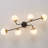 Amechi 6*G9-Light Rustic Dimmable Semi-Flush Mount Light