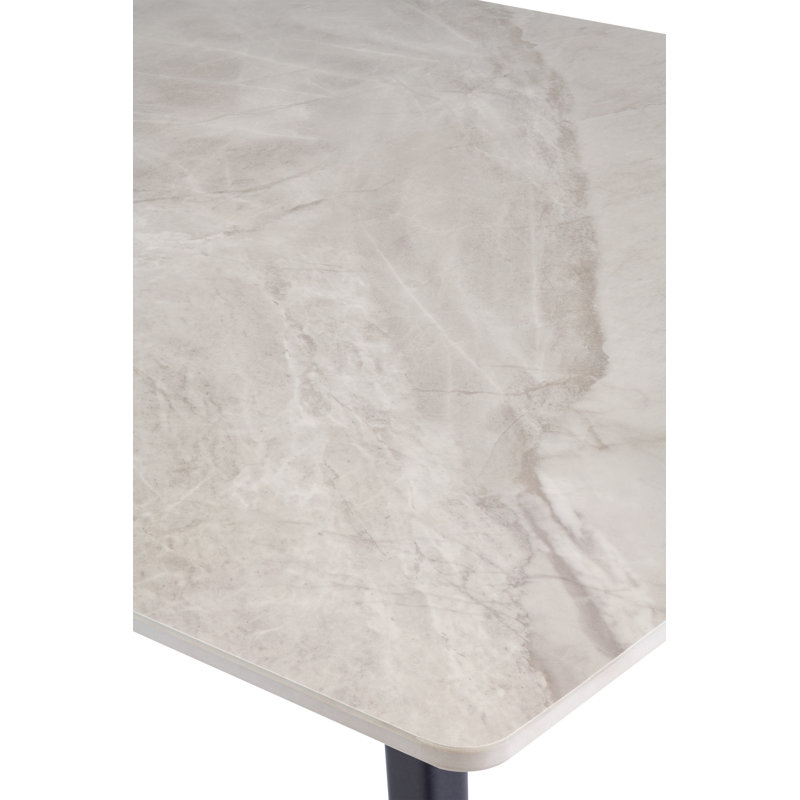 Ivy Rectangular Dining Table, H76 x L130 x W70cm, Grey