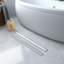 2 In 1 Tile Insert Linear Shower Drain, 304 Stainless Steel Odor Proof Floor Drain Set-2069471301