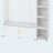 American Style 4-in-1 Hall Tree with Padded Bench, Adjustable Shelves and Coat Rack Hooks-209110452