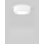 Bot Ceiling/Wall Lamp 45 White Crystal Glossy White E26 Ul