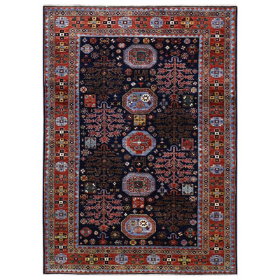 One-of-a-Kind 6' X 8'5" New Age Wool Area Rug in