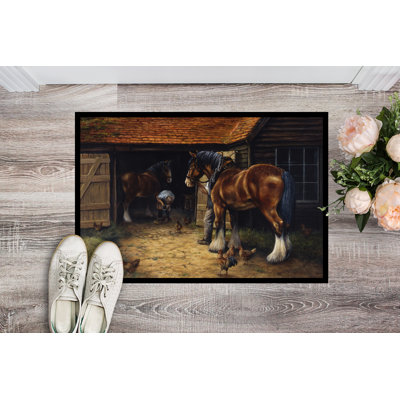 Non-Slip Outdoor Doormat