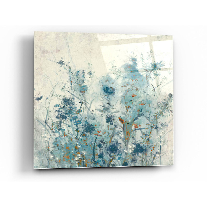 «Blue Spring II» par Tim Ottoole, art mural en verre acrylique