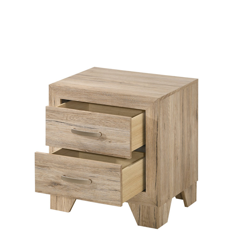 Table de chevet contemporaine 2 tiroirs