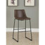 Tabouret de bar sans accoudoirs (ensemble de 2)