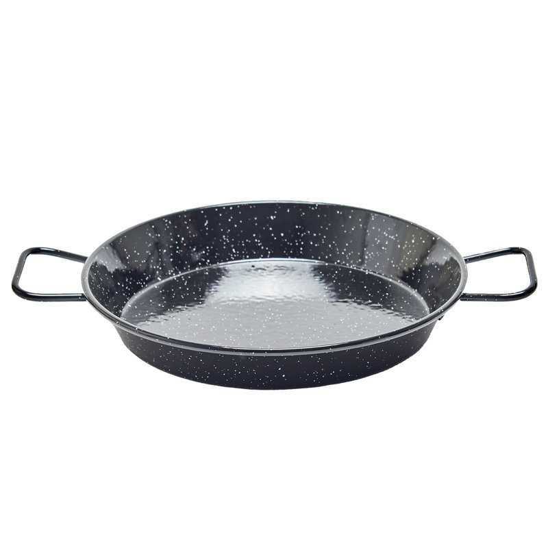 Poêle à paella en acier émaillé Garcima, 6"