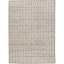 Hand Woven Jute Geometric Area Rug-106951313