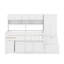 Lit mezzanine en bois avec bureau, tiroirs et tablettes-2080073284-2080073290