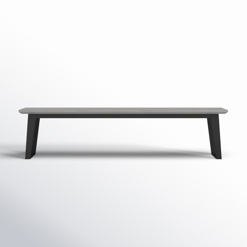 Amsterdam Dining Bench, Gray