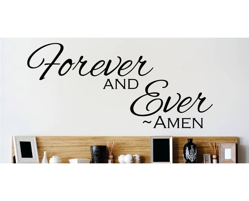 Text & Numbers Non-Wall Damaging Wall Decal