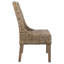 Chaise d'appoint en osier naturel Armine