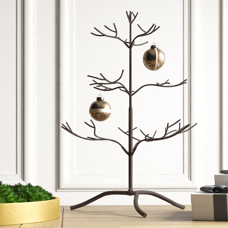 Accessoire d'ornement festif, Brun, H 24 po x l 16,5 po x P 15 po