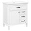 Meuble-lavabo de 30 pouces avec lavabo et rangement multifonctionnel-895890055-892668932