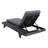 Lounge Chaise Set, Space Available On One Side, Acacia Solid Wood With Lounge Cushion (Triple Fold)-696613589-696613578