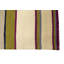 Tapis moderne rectangulaire touffeté à la main beige et fuchsia treillis 5 x 8 Shaney