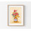 Il y a toujours des fleurs - impression d'art floral inspirant