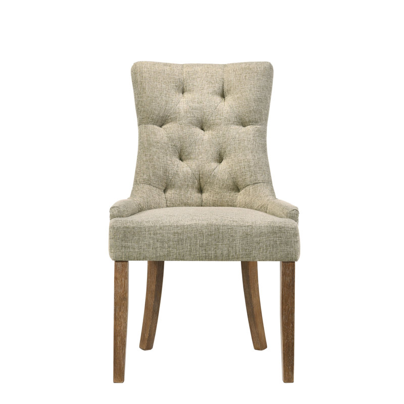 Cira Wingback Side Chair (Set of 2), Beige