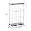 Vitrine 2 portes en verre avec 3 tablettes-114002197