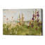 «Red Hollyhocks By The Sea» par Cheri Blum, Red Barrel Studio®, art mural sur toile