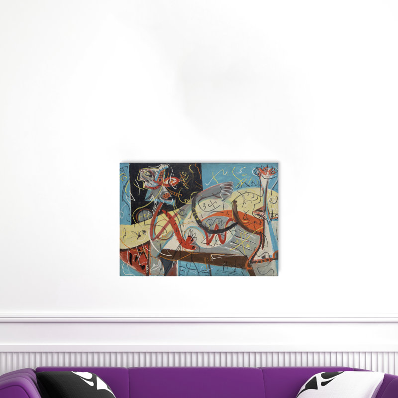 Jackson Pollock - No Frame Print on Wood