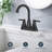 Bathroom Faucet For 3 Hole,2-Handle Bathroom Sink Faucets With Pop Up Drain
