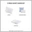 Ensemble de housse de couette en coton 5 pièces Jaquard-122525044