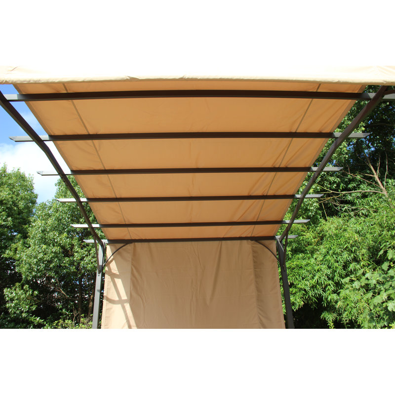 San Remo Sliding pergola 2.75x3.66m, Mocha