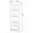 Antin 70.75'' H Media Shelves